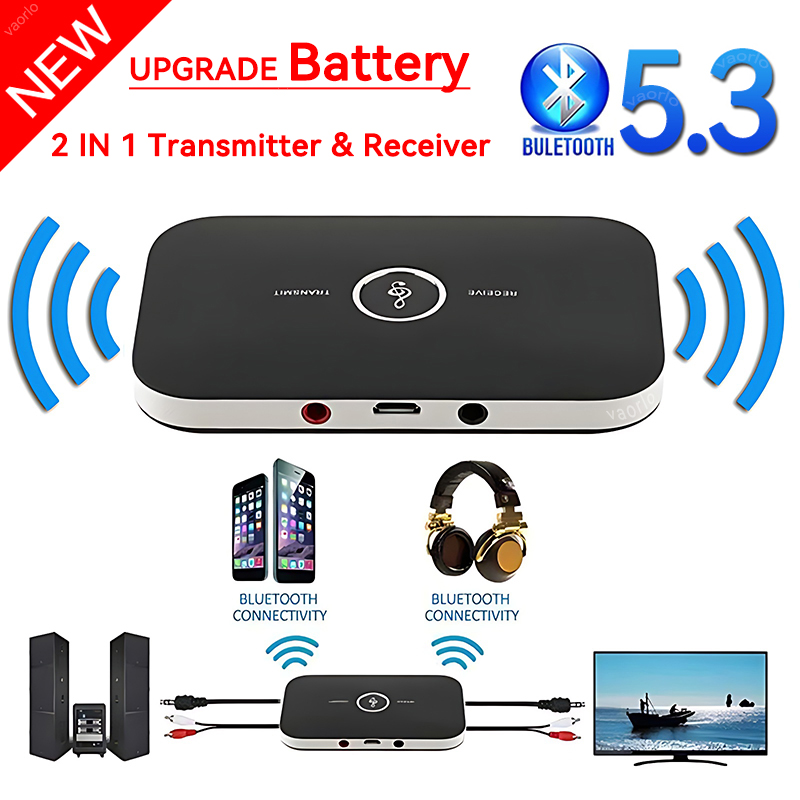 Image de Adaptateur Bluetooth 5.3 Audio 2-en-1