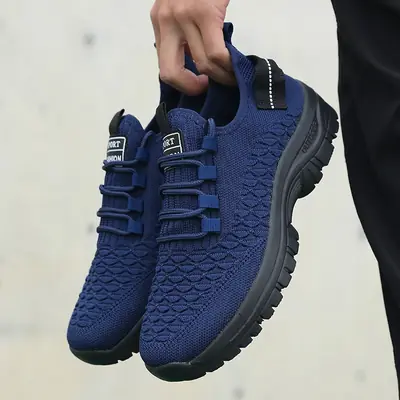 Image de Baskets Homme Jaune Vif - Respirantes & Confortables