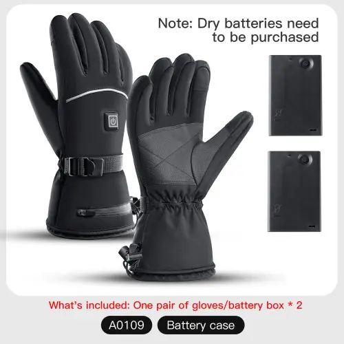 Image de Gants Chauffants Électriques Moto - Hiver & Motoneige