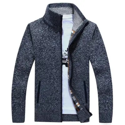 Image de Manteau Tricoté Homme Hiver - Chaud & Décontracté