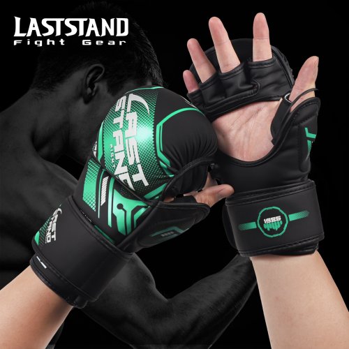 Imagen de Guantes de Boxeo MMA Profesionales en Cuero PU para Entrenamiento de Artes Marciales, Karate y Muay Thai - Ideales para Hombres y Mujeres