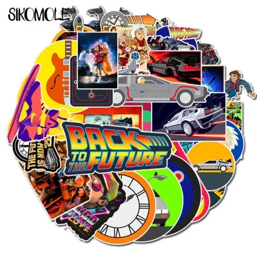 Image de Stickers Retour vers le Futur - Décoration DIY