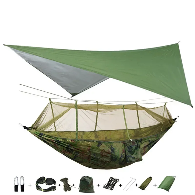 Groen en camouflage