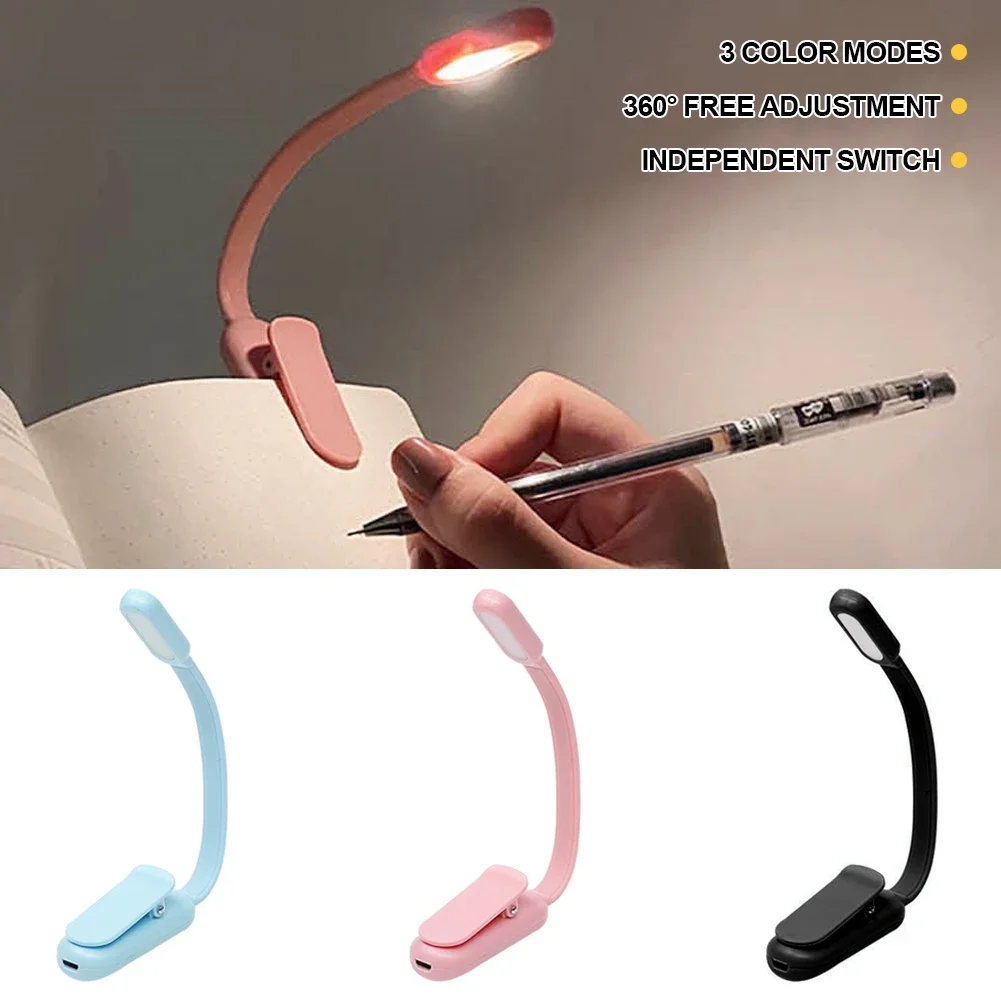 Image de Lampe de Lecture LED Rechargeable avec Clip