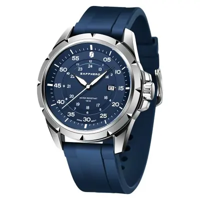 Image de Montre Homme Luxe Étanche - Style Élégant & Précision