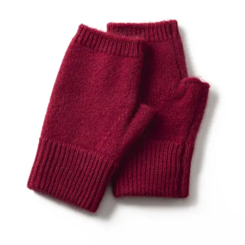 Image de Gants Hiver Demi-Doigt en Cachemire - Chauds & Élégants
