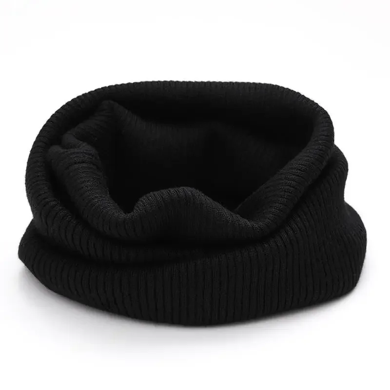 Image de Snood Hiver Tricoté Uni - Chaud & Confortable