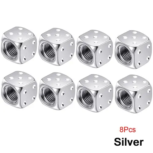 8Pcs siliver