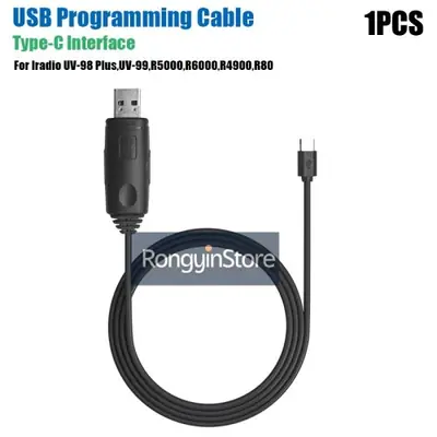 Image de Câble USB-C pour Talkie-Walkie - Programmation Facile