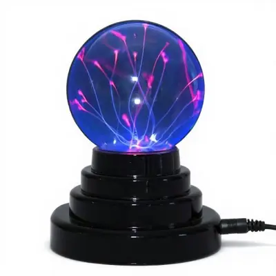 Image de Lampe Boule de Plasma Magique - Veilleuse LED Tactile