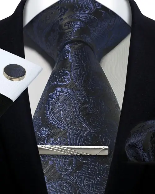 Image de Ensemble Cravate Florale & Accessoires Homme