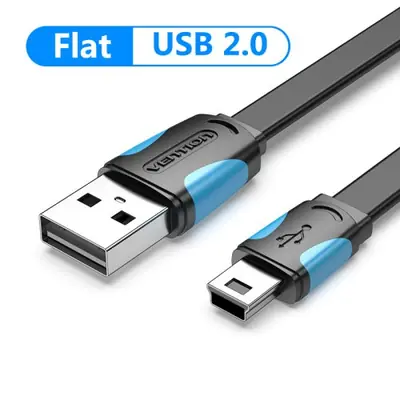 Image de Câble Mini USB 2.0 - Charge & Transfert Rapide