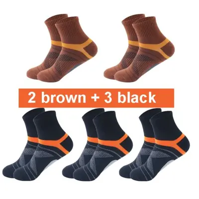 Image de Chaussettes Hommes Sport Respirantes - 10 Pièces