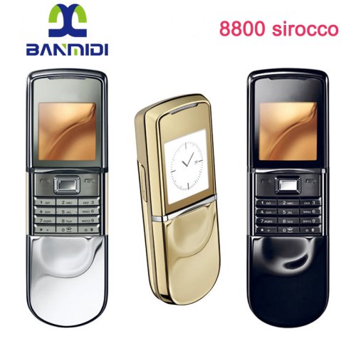 Immagine di Originale 8800 Sirocco 8800d 8800SE GSM 2G Tri-Band Telecamera per cellulare Bluetooth Russo Arabo Ebraico Tastiera sbloccata