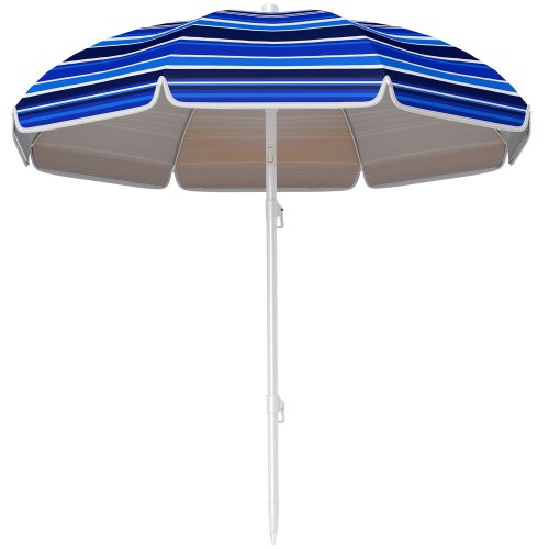 Afbeelding van Grote Strandparaplu 180 cm - UV50 Bescherming & Verstelbare Hoek