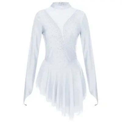 Image de Robe de Danse Élégante pour Adultes - Strass & Volants