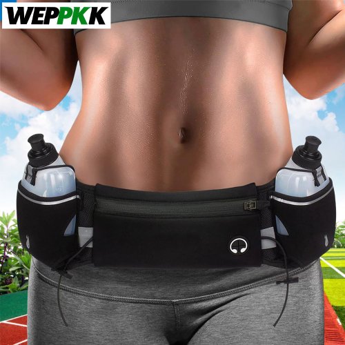 Bild von Multifunktionaler Laufgürtel mit integriertem Wasserflaschenhalter – Ideal für Wandern, Klettern und Sport im Freien