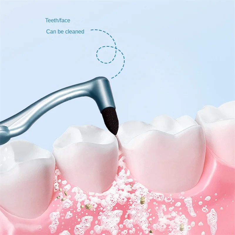 Imagen de Kit Natural Completo para Eliminar Manchas de Dientes, Sarro y Té con Esponja Removedora, Cepillo Interdental y Cuidado Ortodóncico