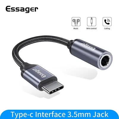 Image de Adaptateur USB-C vers Jack 3.5mm - Audio pour Écouteurs