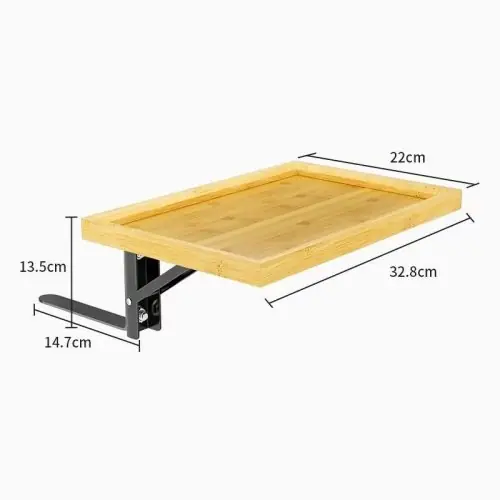 Image de Table de Chevet Pliante Design Nordique