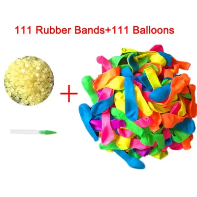 Image de Ballons d'Eau Magiques - 111 Pièces pour Plage & Fêtes