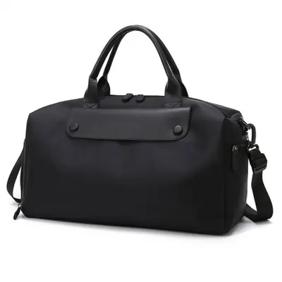 Image de Sac de voyage en toile personnalisable, grand format et bandoulière