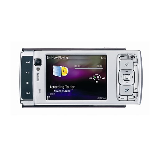 Image of Original Finland-Made N95 Mobile Phone with Arabic, Russian, and Hebrew Keyboard Support for Old Symbian Smartphones – Unlocked Cellphone