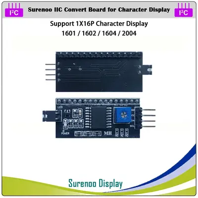 Image de Module I2C pour Écran LCD 1602/2004 - Compatible Arduino