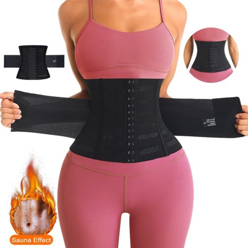 Afbeelding van Natuurlijke Taille Trainer Body Shaper voor Dames – Tummy Control, Platte Buik & Reductieve Shapewear met Corset Effect en Riemen