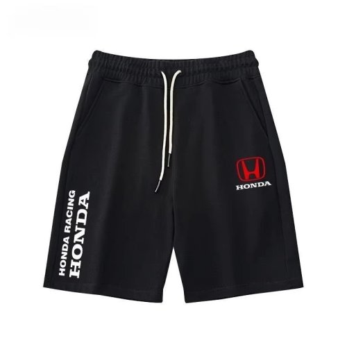 Immagine di Pantaloni Sportivi da Ciclismo 2025 - Moda Honda per Uomo e Donna, Pantaloncini da Motociclista con Protezione a Cinque Punti HRC