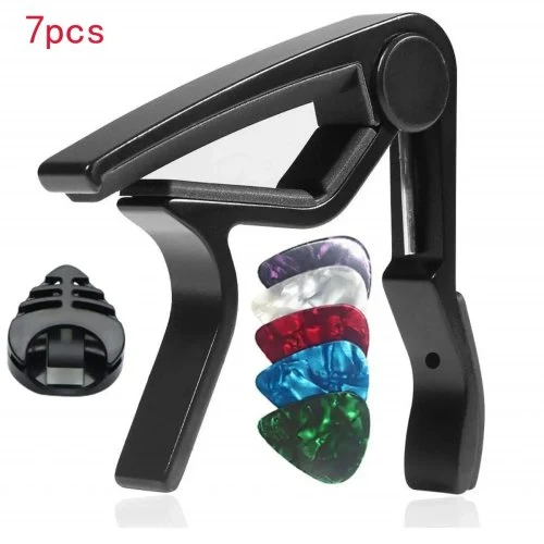 Negro guitarra capo