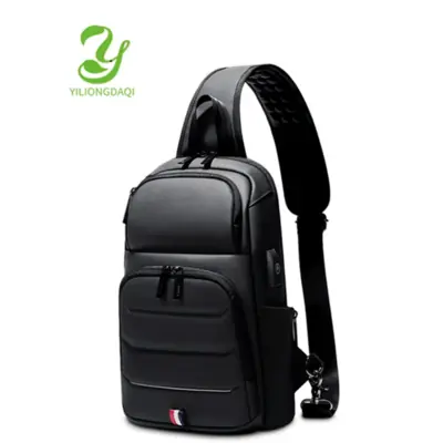 Image de Sac Bandoulière Homme USB - Design Moderne & Pratique