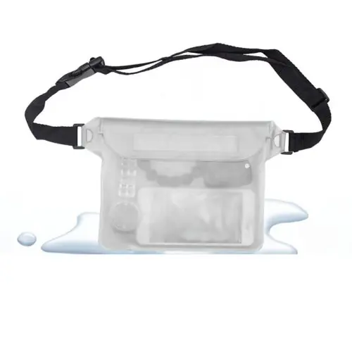 Image de Sac de Natation Étanche Transparent pour Téléphone