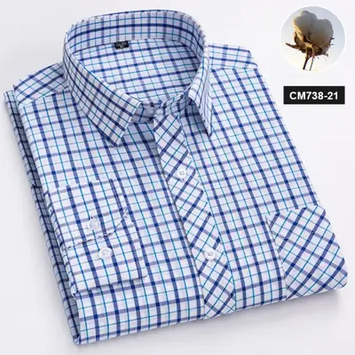 Image de Chemise Homme Coton 100% - Coupe Fine & Élégante