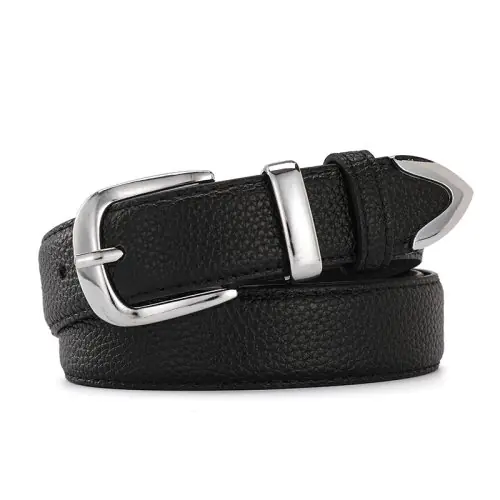 Image de Ceinture en Cuir de Luxe pour Femme - Style Élégant & Tendance