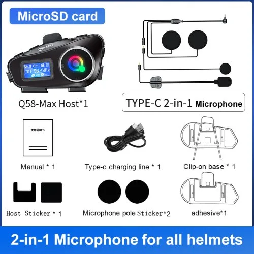 Mikrofon 2 w 1