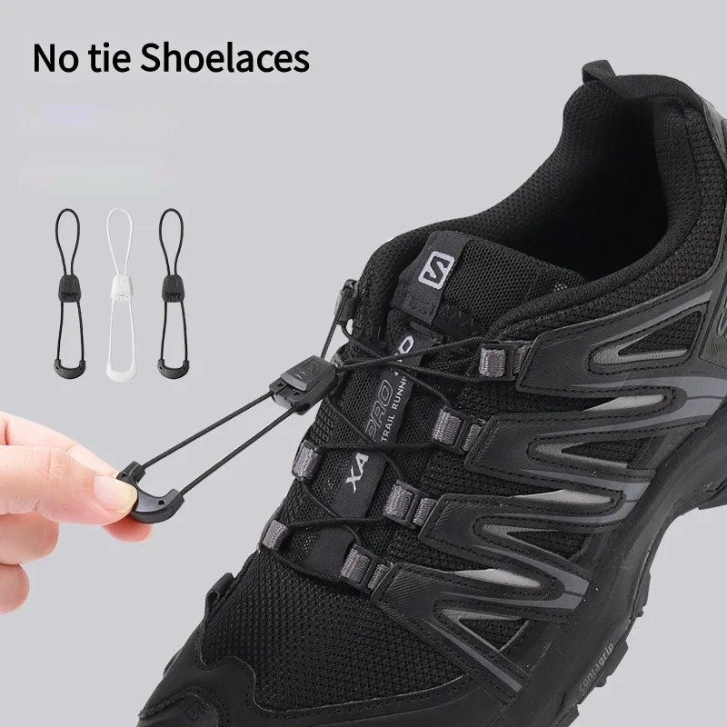 Bild von Mode Keine Krawatte Schnürsenkel Laufen Outdoor Turnschuhe Schnürsenkel Runde Tennis Schnürsenkel Ohne Krawatten Erwachsene Kinder Schnürsenkel Schuhe Zubehör