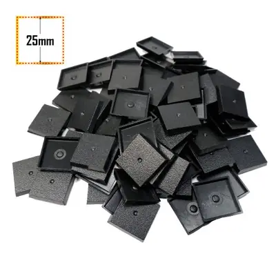 Image de Bases Miniatures 25mm - Idéales pour Warhammer et Jeux de Guerre