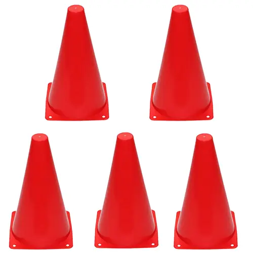 5 pièces rouges