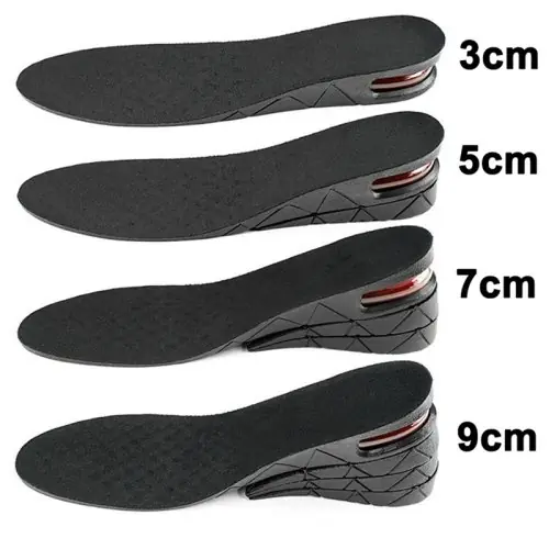 Image de Semelles Hauteur Variable 3-9cm - Gain de Taille Instantané