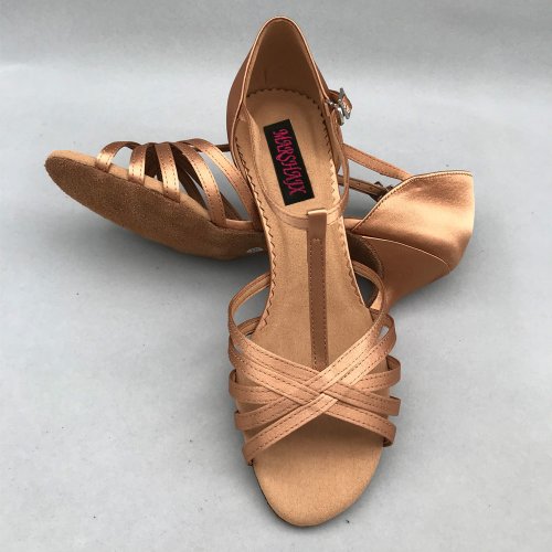 Image of Elegant 5cm Low Heel Latin Dance Shoes for Women – Comfortable Salsa, Ballroom & Practice Dance Footwear with Stylish Design