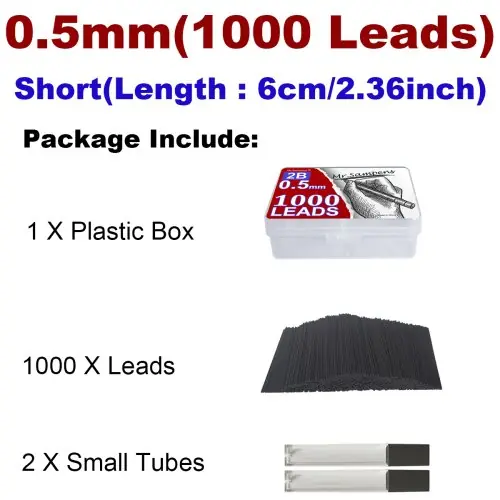 0,5mm 1000 Stk. Kurz