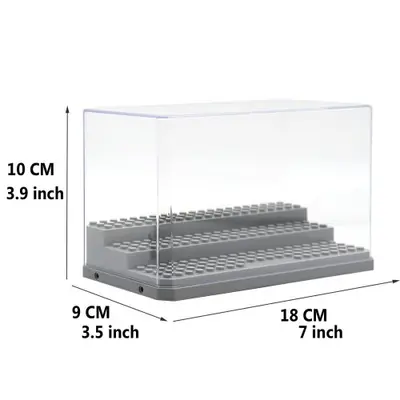 Image de Vitrine Acrylique Empilable pour Figurines et Blocs de Construction