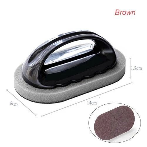 Oval braun Bürste