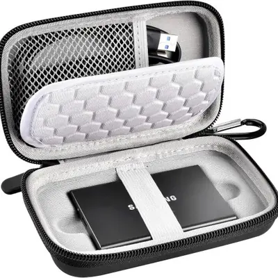 Image de Étui de Protection Anti-Choc pour SSD USB 3.2 - Organisateur de Voyage
