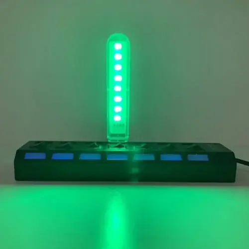Lumière verte