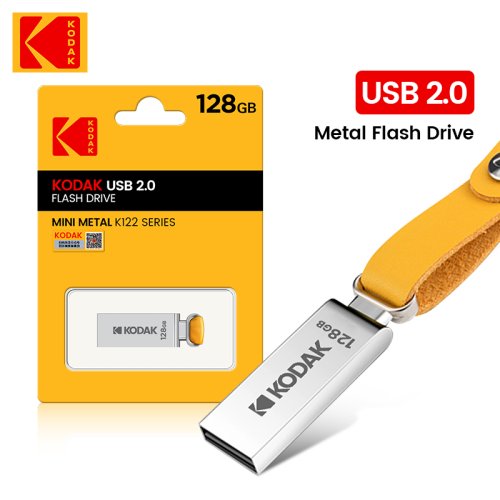Bild von Kodak K122 Metall USB-Stick – Hochgeschwindigkeits-Speicher bis 128 GB