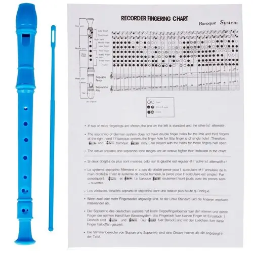 Image de Clarinette à 8 trous pour enfants - Flûte longue en ABS