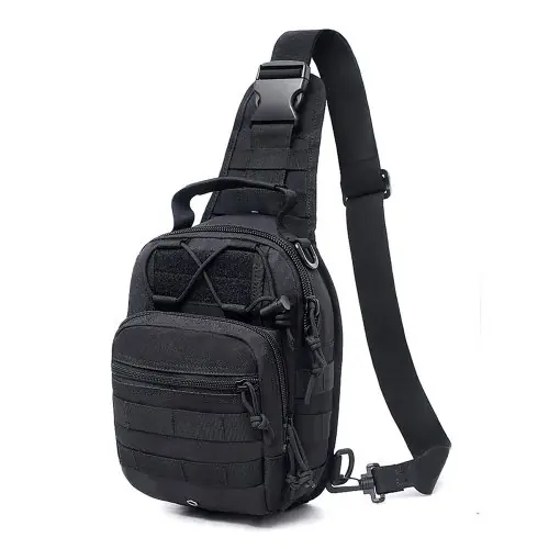 Image de Sac Bandoulière Homme Tactique - Idéal Voyage & Outdoor