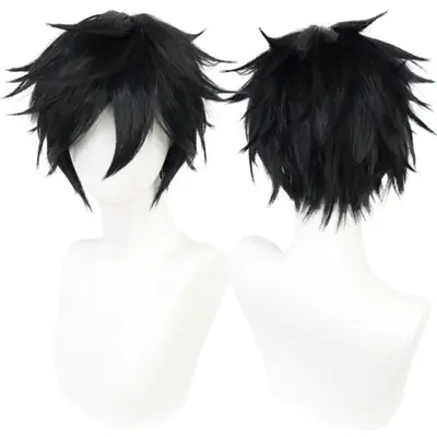 Image de Perruque Courte Synthétique Homme - Style Cosplay & Halloween
